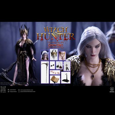 Воронья ведьма (стандартная версия) - Коллекционная фигурка 1/6 Witch Hunter Series The Crow Girl Standard Version (WH-004) - POP COSTUME