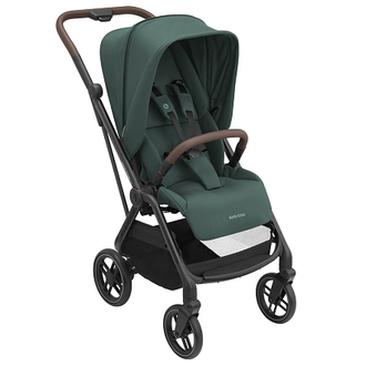 Коляска прогулочная и автокресло Maxi-Cosi Leona Essential Green зеленый (большие колеса)
