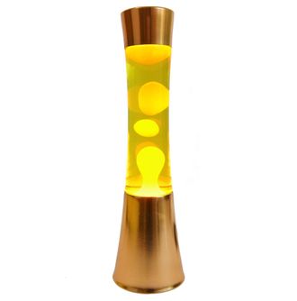 Лава лампа Оранжевая/Желтая gold 40 см