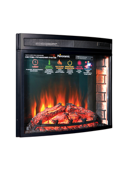 Электрокамин PANORAMIC 28 LED FX