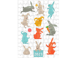 Пазл год Кролика №11