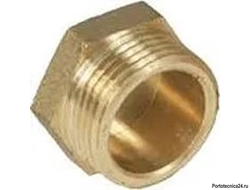 Заглушка 1/4внеш , латунь
