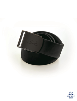 Ремень силиконовый C4 с нейлоновой пряжкой, черный