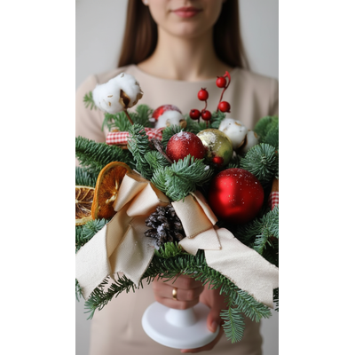 Новогодняя композиция № 1116