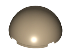 Cylinder Hemisphere 4 x 4, Dark Tan (86500 / 6056687)