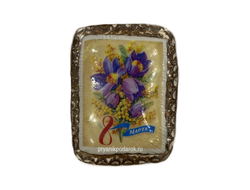 Тульский пряник "8 Марта" с декором 500 гр.