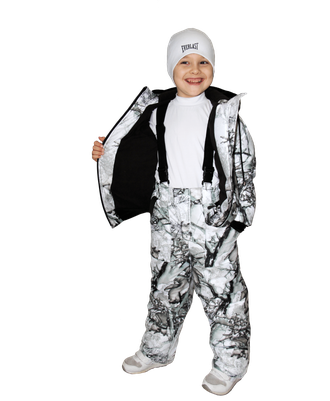 детский зимний камуфляжный костюм "Кенгуру"