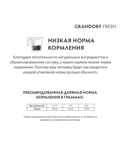 Grandorf Fresh для стерилизованных кошек и кастрированных котов с уткой и бататом, 400 г