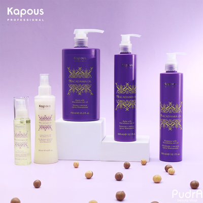 Kapous Флюид с маслом ореха макадамии серии Macadamia Oil 80 мл