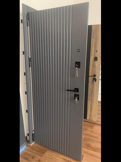 STEEL ART (МЕЛИТОПОЛЬ). CONCEPT TREND (КОНЦЕПТ ТРЕНД) 105 мм (ТРЕХКОНТУРНАЯ) МОРИОН СЕРЫЙ/ БЕЛЫЙ МАТОВЫЙ-ЗЕРКАЛО maxi. ДВУХЦВЕТНЫЙ КОРОБ.