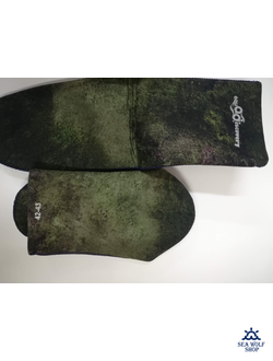 Носки неопреновые 5мм AquaDiscovery "OPEN CELL Duratex Camo" p.42/43