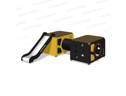 Детский игровой модуль с горкой Romana 115.22.00