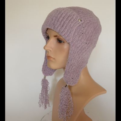 Шапка Vizio 1112 UOL ушанка розовая