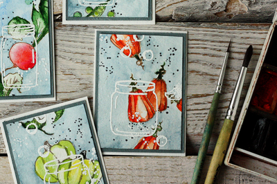 ФП штамп "Тыква мускатная с хвостиком"