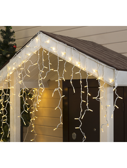 Гирлянда уличная "бахрома" 5#（теплый）5шт