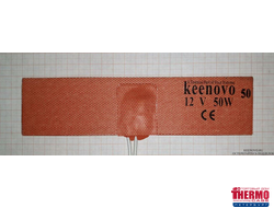 ГИБКАЯ НАГРЕВАЮЩАЯ ПЛАСТИНА 50 ВТ 12 В (50Х200) (ТЕРМ.50) KEENOVO (3М скотч)