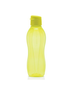 Эко-бутылка с клапаном (750 мл), в желтом цвете
