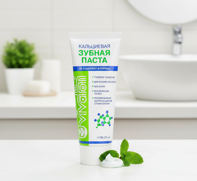 Зубная Паста «Виватон» Кальциевая (75 мл)