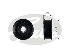 Ролик приводного ремня Gates Форд Фокус 2 (механический)