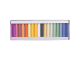 Пастель сухая художественная BRAUBERG ART "DEBUT", 18 цветов, круглое сечение, 181460