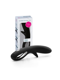 46442 Фаллоимитатор Mystim Tingly Timmy E-Stim, электростимуляция, силикон, серебряный