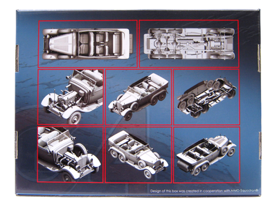 Сборная модель: (ICM 24011) Автомобиль германского руководства Typ G4 (производства 1935 г.)
