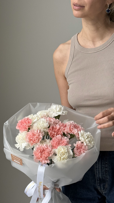 Букет цветов моно № 323