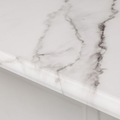 Электрокамин Carolina Marble WT с очагом 3D FireStar 25.5