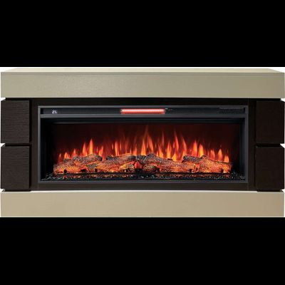 Линейный электрокамин Норман SL-BL с очагом Joker 45