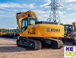 Стекло лобовое нижнее XGMA XG825EL