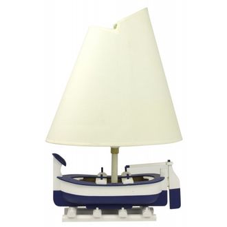 Лампа настольная с лодкой