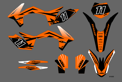 KTM 250 450 2011 2012 2013 #1685