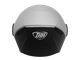 Мотошлем THH T-314, цвет Черный Матовый/Серый Матовый фото