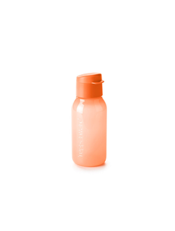 Эко-бутылка с клапаном (350 мл) в оранжевом цвете