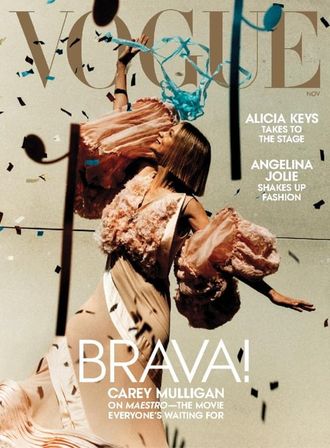 Vogue US Magazine November 2023 Carey Mulligan Cover