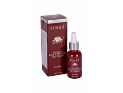 Пептидная сыворотка для лица с ретинолом, обогащенная маслом Дамасской розы, Synaa 30 мл.