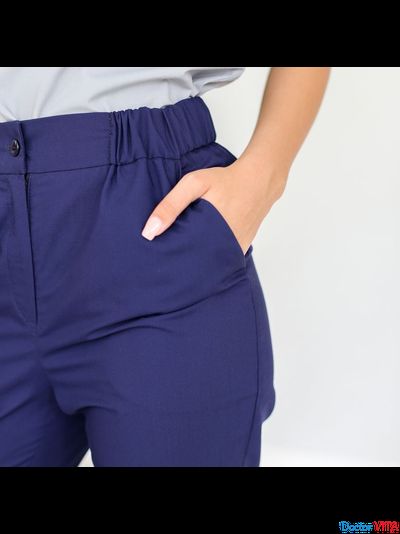 Брюки-джоггеры DOCLIKE DL217 Ниагара синие