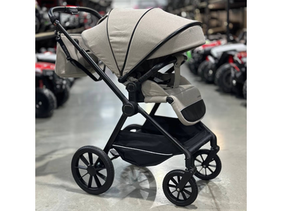 Детская коляска Luxmom A2 (реверсивный блок) Бежевый