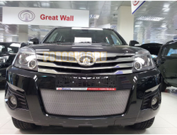 Защита радиатора Great Wall Hover H3 2010-2014 chrome