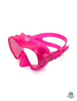 Маска для дайвинга с трубкой Scuba Brothers Flipper Pink, комплект