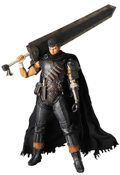 Кукла 1/6 Real Action Heroes Гатс (Guts The Black Swordsman Ver.)