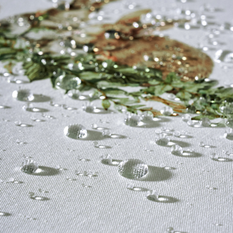 Скатерть овальная "Зайцы" 160Х220 см