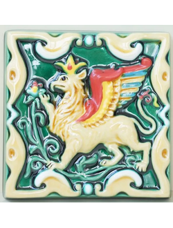 Грифон цветной (керамическая плитка)