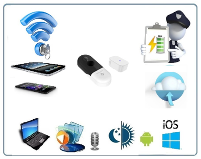 Vstarcam DB2 Wi-Fi аккумуляторный беспроводной видеозвонок с интерком и DVR + модуль звонка. Full HD (Eye4)