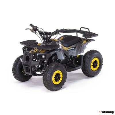 Детский электроквадроцикл MOTAX GRIZLIK MINI Х16 E1000 желтый