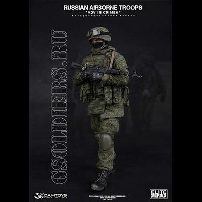 &quot;Вежливый человек&quot; - ВДВ в Крыму - коллекционная фигурка 1/6 Russian Airborne Troops ‘VDV’ in Crimea (78019) - DamToys