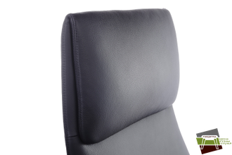 Кресло Aura FK005-A Чёрный (А8) натуральная кожа 68*68*122-128