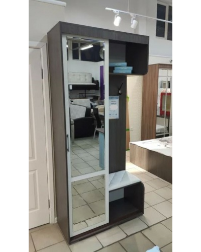 Прихожая Варда ясень темный/белый (BTS)