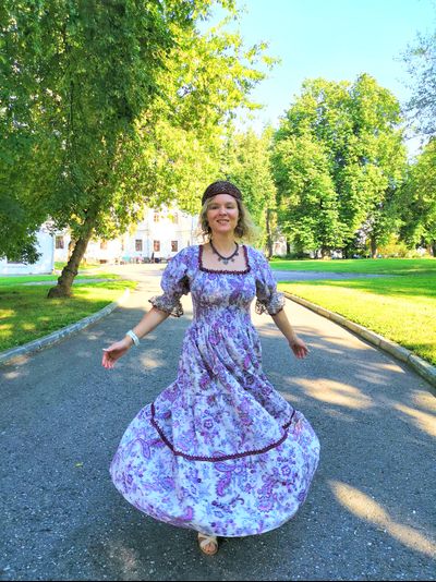 Платье &quot;Черничное&quot;