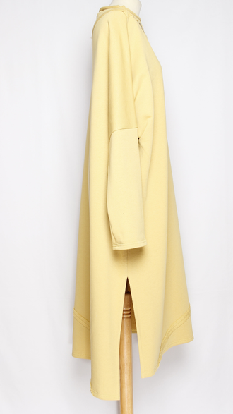 ПЛАТЬЕ БОХО "Молния плотное" вишня, жёлтое р.46-52